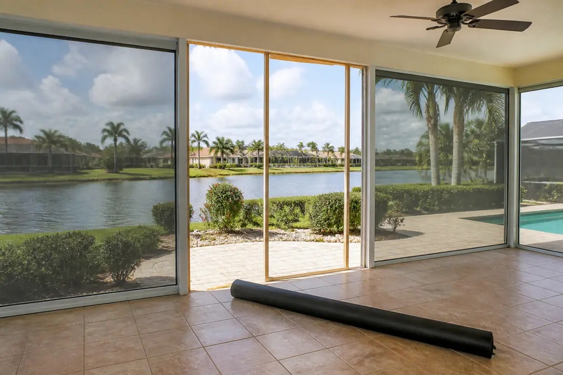 Lanai Rescreening by Collier Screen Enclosures