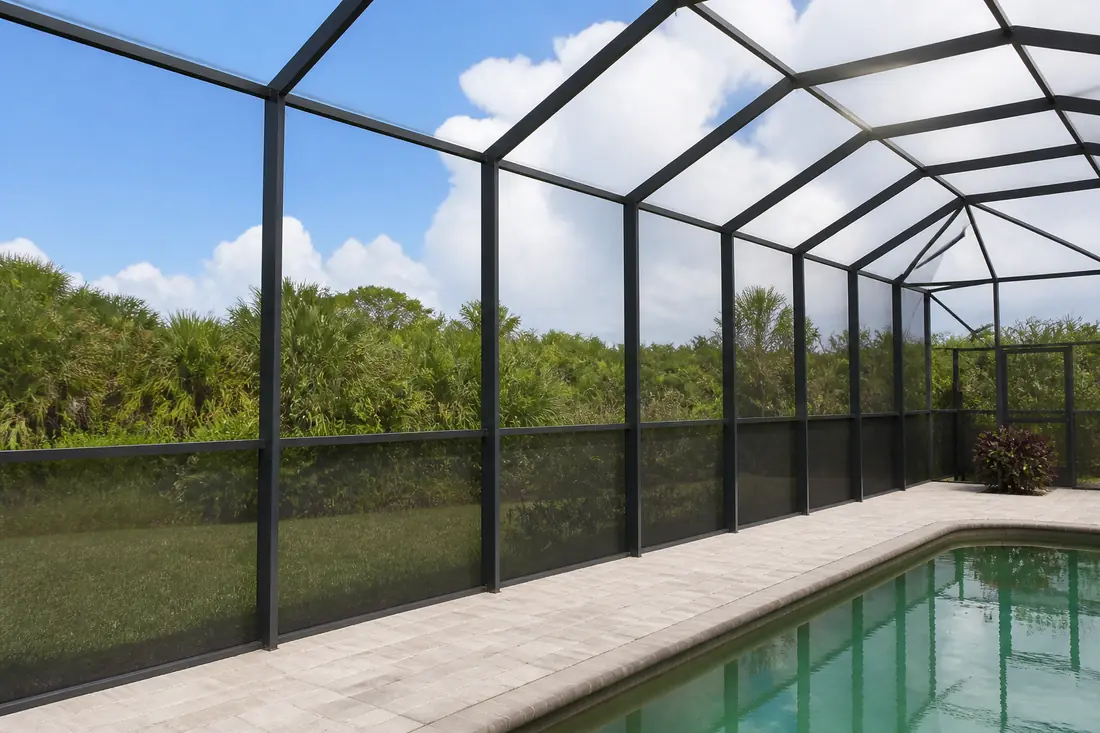 Pool Cage Rescreening by Collier Screen Enclosures
